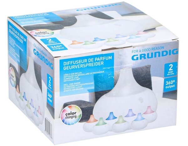 RGB LED izparjevalnik eteričnih olj - USB difuzor GRUNDIG