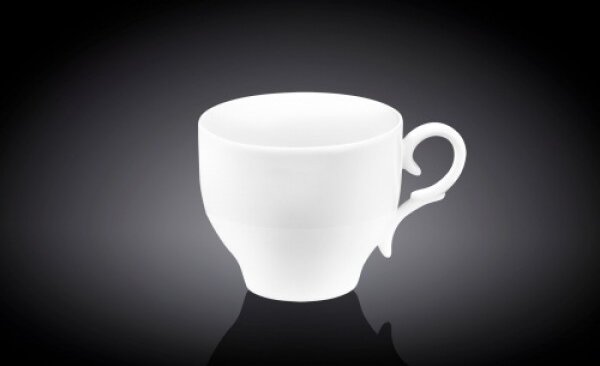 Set 2 Skodelic in Podstavkov, Porcelan, 220ml