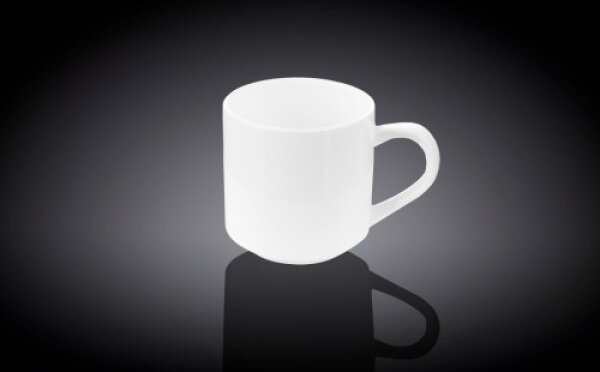 Set 2 Skodelic n Podstavkov, Porcelan, 90ml