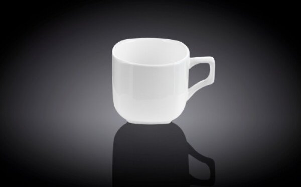 Set 2 Skodelic in Podstavkov, Porcelan, 90ml