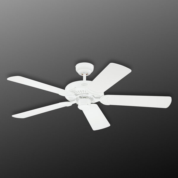 Westinghouse Monarch - beli stropni ventilator, Bela, Dnevna soba / jedilnica, Plastika, Sodobni