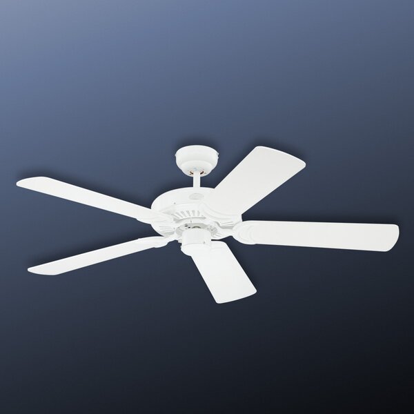 Westinghouse Monarch - beli stropni ventilator, Bela, Dnevna soba / jedilnica, Plastika, Sodobni