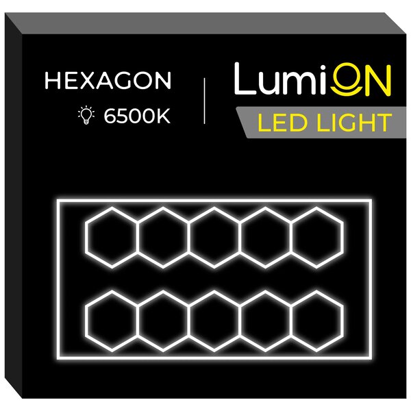 JAKS LumiOn LED stropna svetilka Dimenzije: 484,5 x 243,5 cm, Model: LO-7, Oblika: puščica