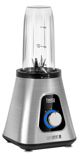 1300W inox električni blender in mešalnik 1500ml + 600ml bidon