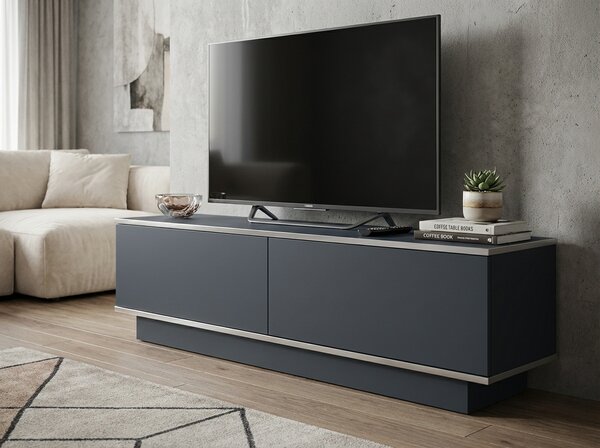 TV omarica ALVIN 135 cm, antracit/srebrna