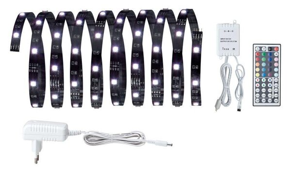 3m Set LED trak RGB IP20 - črn