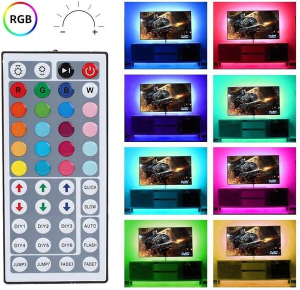 Set LED trak 5m spreminjajoče barve IP20 RGB