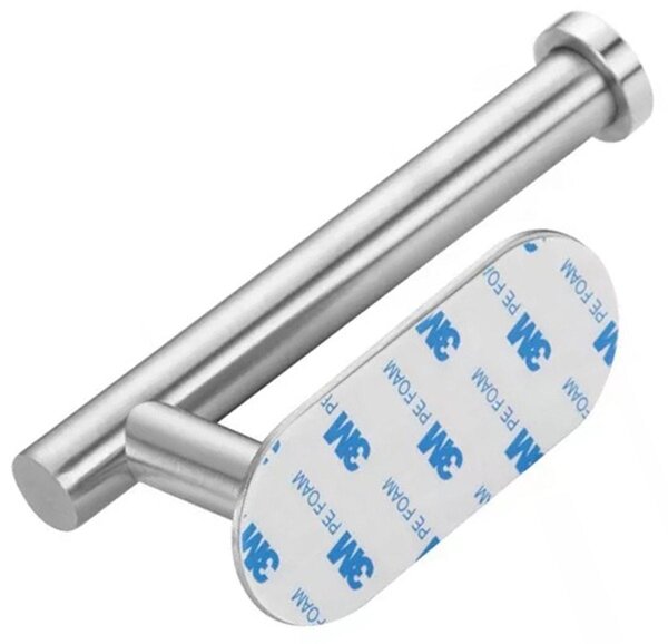Inox samolepilno 3M držalo za WC papir 17cm