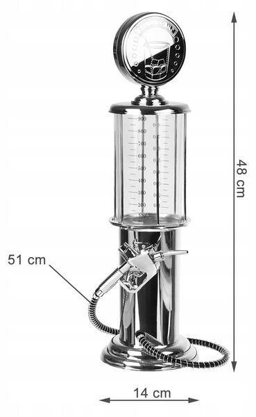 Retro dozirnik za točenje pijače 900ml