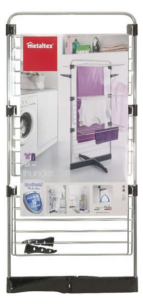 Sušilnik za perilo Metaltex Thunder , višina 1,2 m