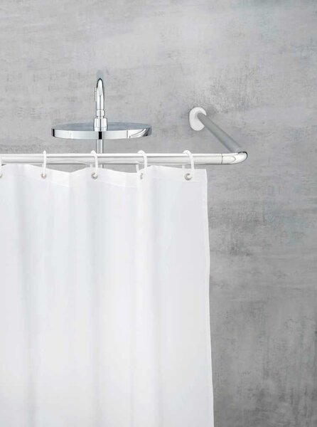 Univerzalen nosilec za zaveso za prho Wenko Shower Curtain Rod