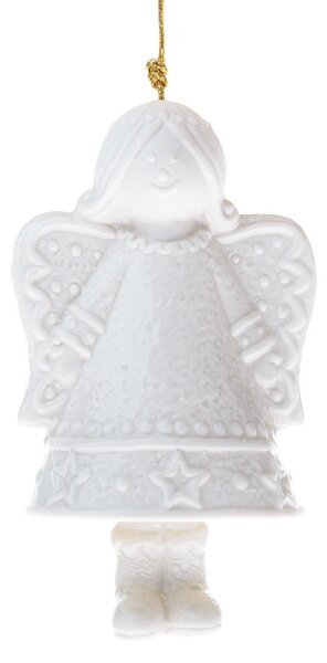 Porcelanski zvonček Angel, 7,9 x 10,1 x 6,5 cm