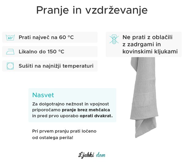 Set brisač CARRARA 1 kos 60x100 cm in 1 kos 40x55 cm 100% bombaž, bela