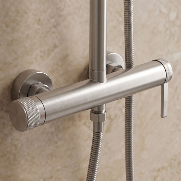 Komplet za prhanje Rea Grace Brush Nickel