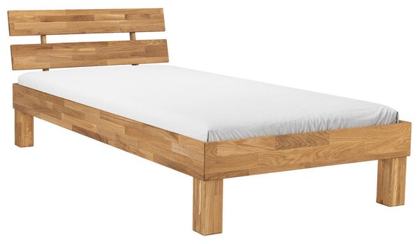 POSTELJA 100 cm x 200 cm , les barve hrasta