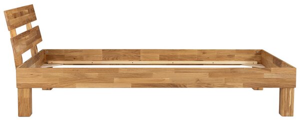 POSTELJA 100 cm x 200 cm , les barve hrasta
