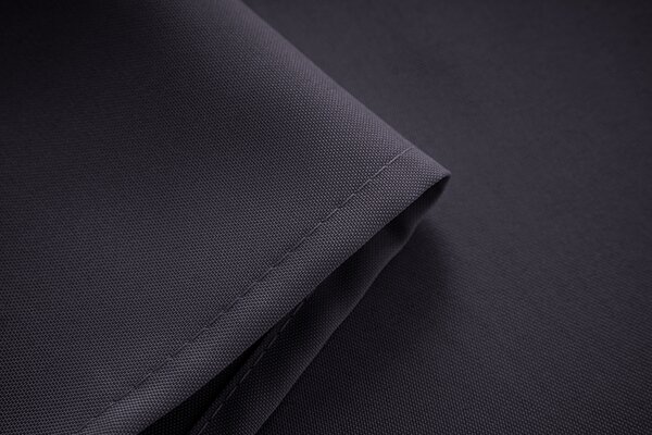 Zavesa OXFORD LIGHT 140x250 cm, temno siva Za obesiti: Trak za nabiranje