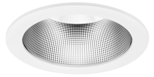 BRUMBERG LED vgradni spot MUNA PRO MEGA, bel, CCT, z možnostjo zatemnitve, zatemnjen, Bela, Hodnik, Aluminij, Vgreznjeni strop
