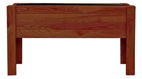 ATMOWOOD Lesena dvignjena gredica 120 cm - tikovina