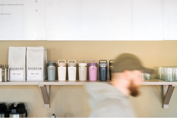 Svetlo rožnat termo lonček iz nerjavečega jekla 350 ml Café-To-Go Rose Quartz – Stanley
