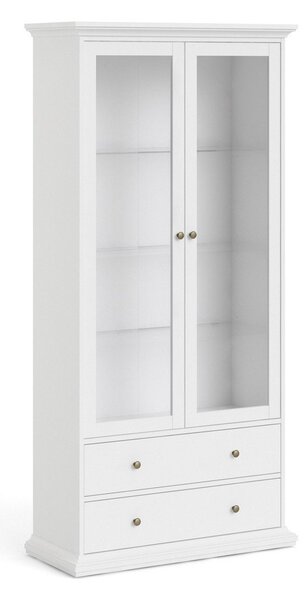 Bela vitrina 96x201 cm Paris – Tvilum