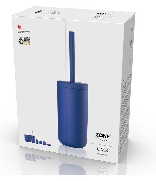 Modra lončena WC ščetka Ume – Zone