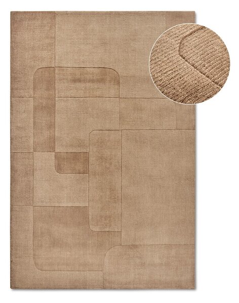 Bež ročno tkana volnena preproga 80x150 cm Charlotte – Villeroy&Boch