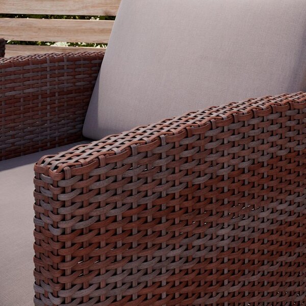 Mömax Lounge Garnitura Seline, Rjava, 4-Delno