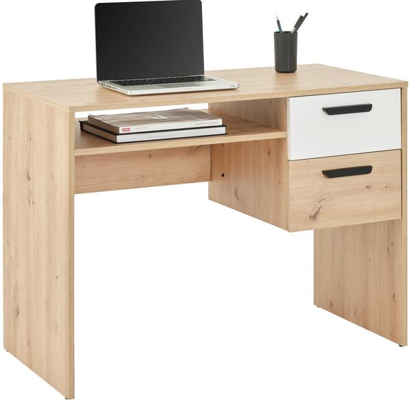 Mömax Pisalna Miza Basic Two, Barva Hrasta, 100x50