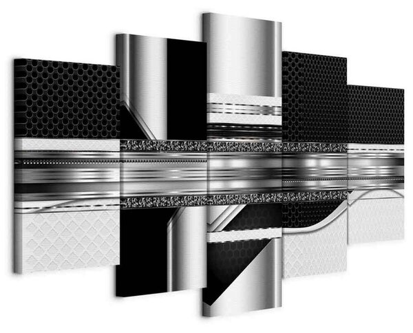 Artgeist Slika Na Platnu Silver Cut
