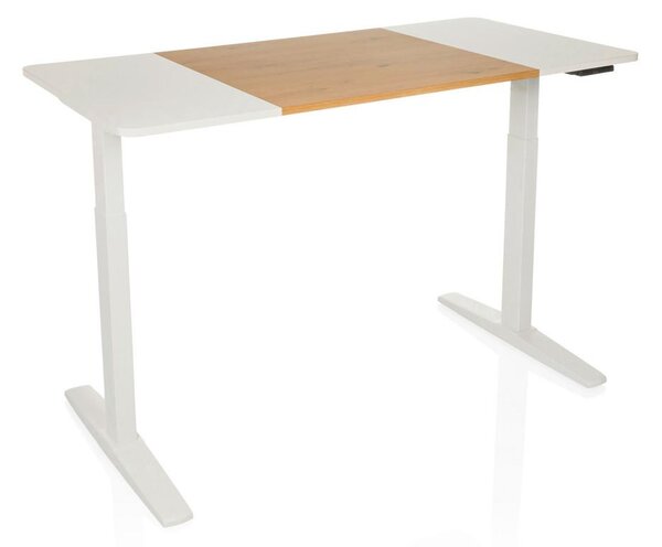 MID.YOU Pisalna Miza Stand T3, Bela, Hrast