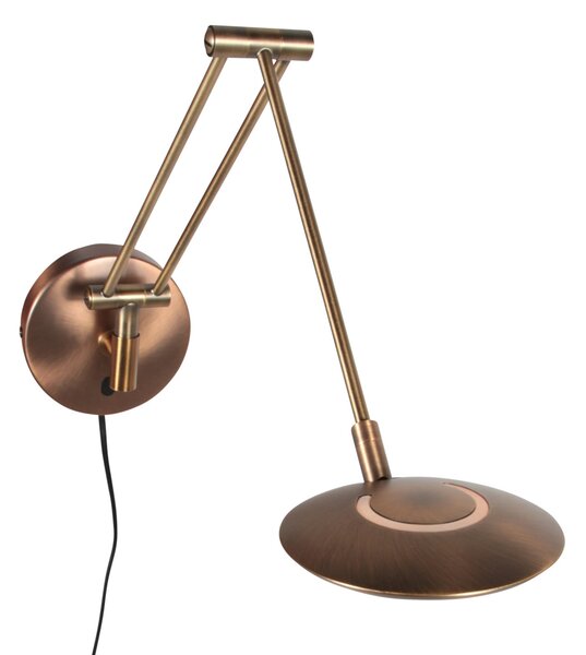 Steinhauer LED-stenna svetilka Zenith 2 z ročajem, bronasta, CCT, kovina, vtič, zatemnjen, Bronasta / starinska medenina, Dnevna soba / jedilnica, Kovina, Sodobni