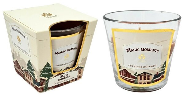 Arome Sveča v steklu, Magic Moments, 120 g