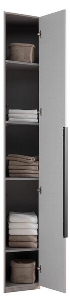 Premium Living Poševna Omara New York, Sivobež