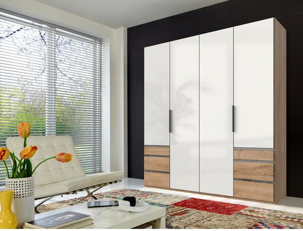 Modern Living Omara S Klasičnimi Vrati Level 36 D, Bela, Barva Hrasta