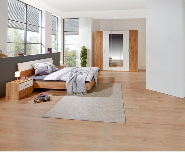 Modern Living Spalnica Katrin, Bela, Barva Hrasta, 4-Delna