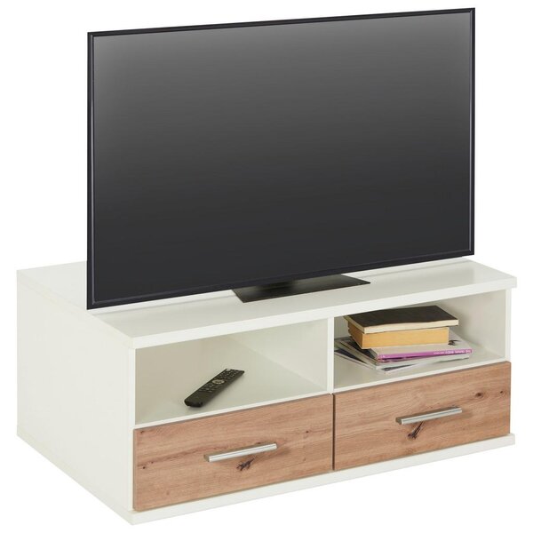 Modern Living Tv-element Young, Bela, Barva Hrasta