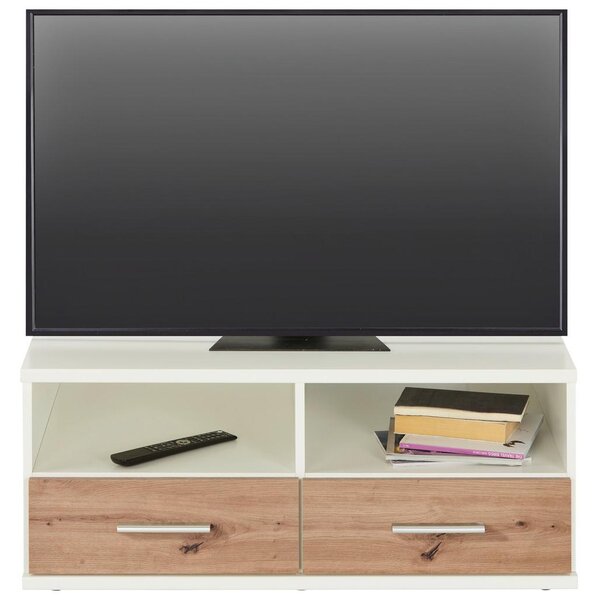 Modern Living Tv-element Young, Bela, Barva Hrasta