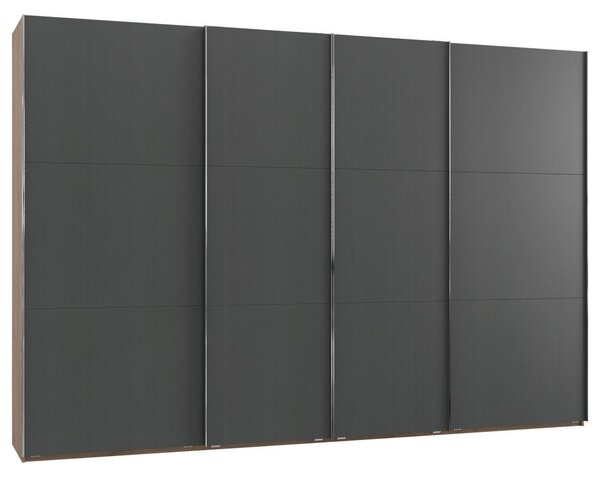 Modern Living Omara Z Drsnimi Vrati Level 36 A, Barva Grafita