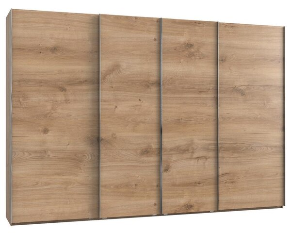 Modern Living Omara Z Drsnimi Vrati Level 36 A, Barva Hrasta