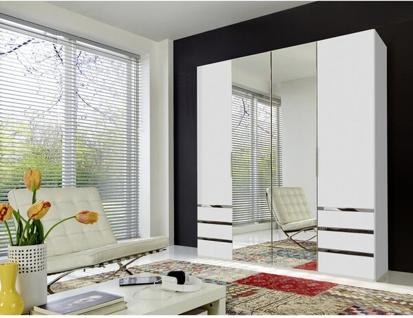 Modern Living Omara S Klasičnimi Vrati Level 36 A, Bela