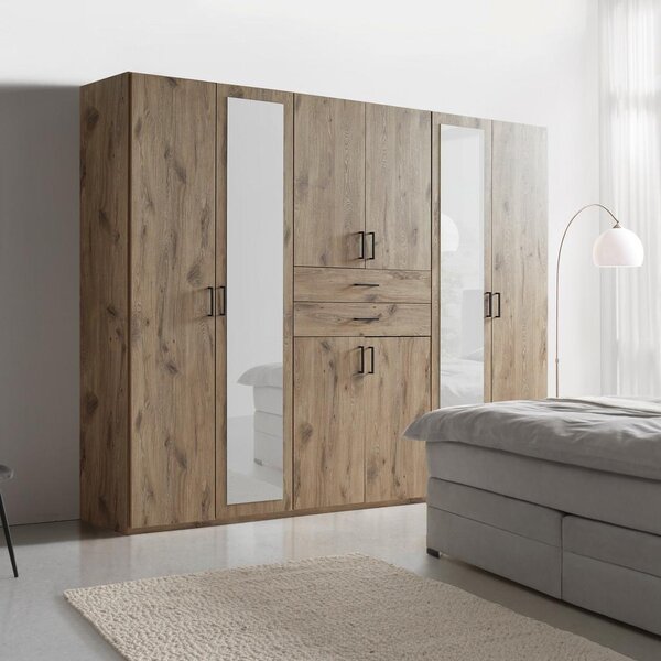 Modern Living Omara S Klasičnimi Vrati Dillingen, Barva Hrasta