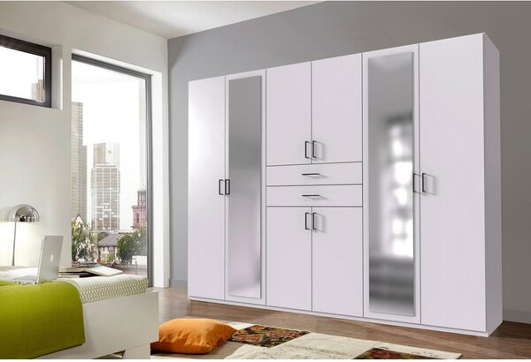 Modern Living Omara S Klasičnimi Vrati Dillingen, Bela