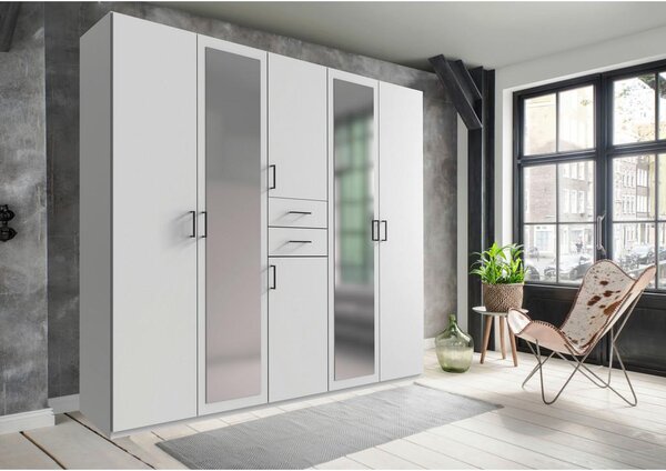 Modern Living Omara S Klasičnimi Vrati Dillingen, Bela