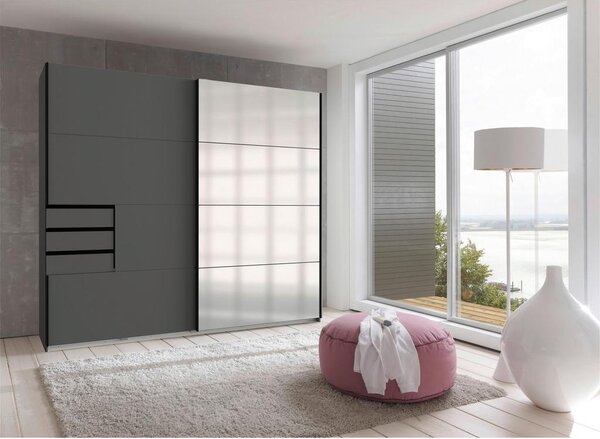 Premium Living Omara Z Drsnimi Vrati Saigon, Barva Grafita