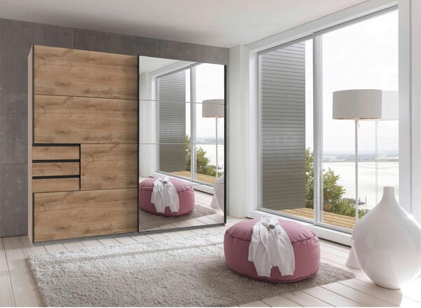 Premium Living Omara Z Drsnimi Vrati Saigon, Barva Hrasta