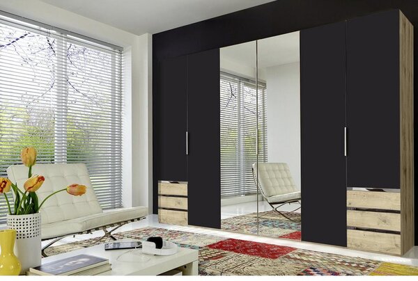 Modern Living Omara S Klasičnimi Vrati Level 36 A, Barva Grafita