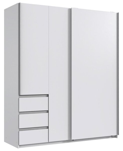 Modern Living Omara Z Drsnimi Vrati Adria, Bela