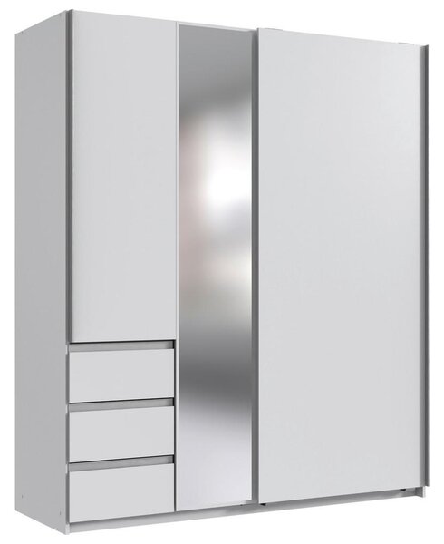 Modern Living Omara Z Drsnimi Vrati Adria, Bela