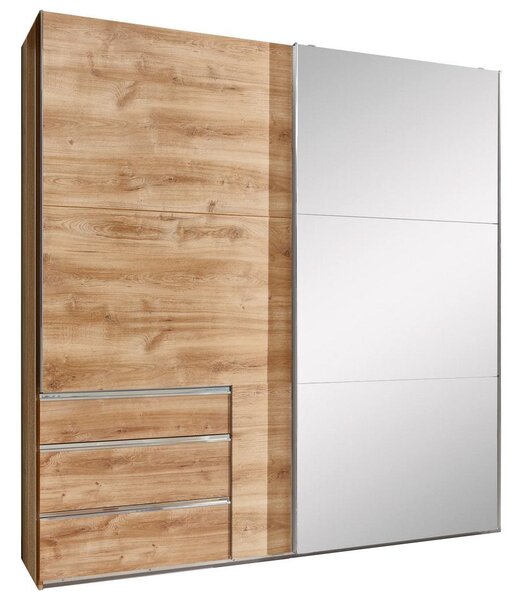 Modern Living Omara Z Drsnimi Vrati Level 36 A, Barva Hrasta